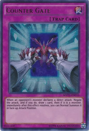 Counter Gate - MVP1-EN010 - Ultra Rare - 1st Edition - YuGiOh