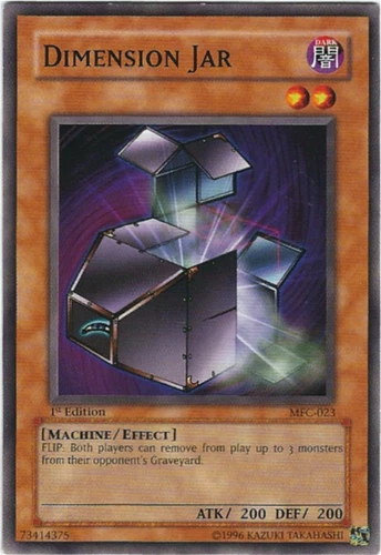 Dimension Jar - MFC-023 - Common - Mixed Editions - YuGiOh