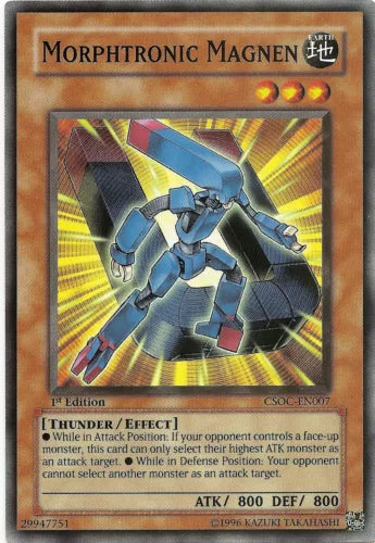 Morphtronic Magnen - CSOC-EN007 - Common - Unlimited Edition - YuGiOh