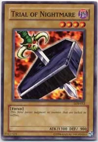 Trial of Nightmare - LOB-012 - Common - Unlimited Edition - YuGiOh