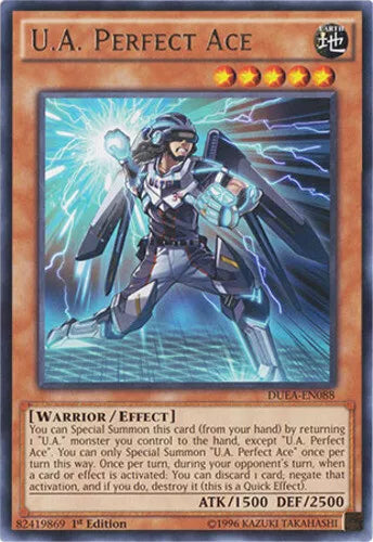 U.A. Perfect Ace - DUEA-EN088 - Rare - Unlimited Edition - YuGiOh