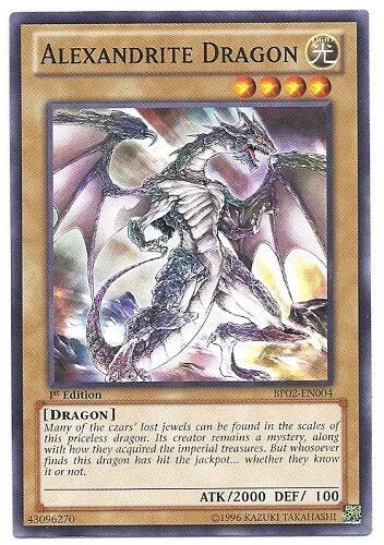 Alexandrite Dragon - BP02-EN004 - Common - 1st Edition - YuGiOh