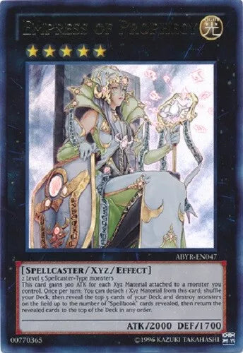 Empress of Prophecy - ABYR-EN047 - Ultra Rare - 1st Edition - YuGiOh