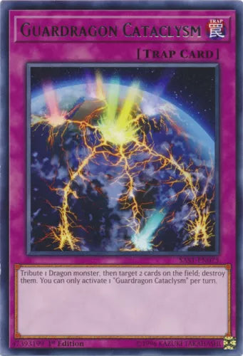 Guardragon Cataclysm - SAST-EN073 - Rare - Mixed Editions - YuGiOh