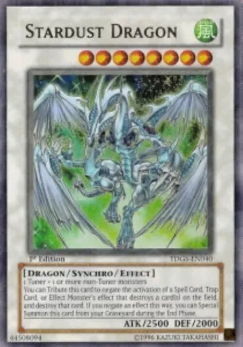 Stardust Dragon - TDGS-EN040 - Ultra Rare - Unlimited Edition - YuGiOh VLP