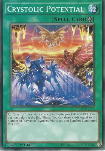 Crystolic Potential - MP17-EN153 - Common - 1st Edition - YuGiOh