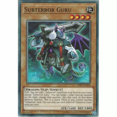 Subterror Guru - SAST-EN094 - Common - Mixed Editions - YuGiOh