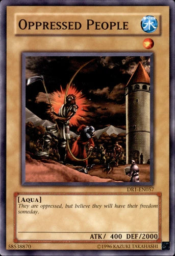 Oppressed People - DR1-EN057 - Common - Unlimited Edition - YuGiOh
