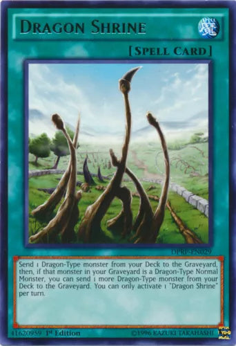 Dragon Shrine - DPRP-EN029 - Rare - 1st Edition - YuGiOh