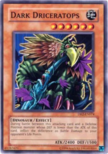 Dark Driceratops - DR2-EN074 - Common - Unlimited Edition - YuGiOh