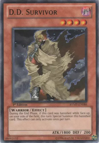 D.D. Survivor - RYMP-EN086 - Common - Mixed Editions - YuGiOh