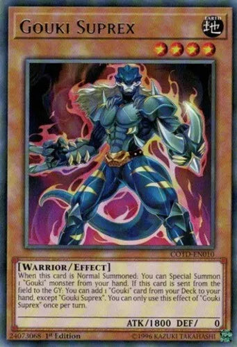 Gouki Suprex - COTD-EN010 - Rare - 1st Edition - YuGiOh
