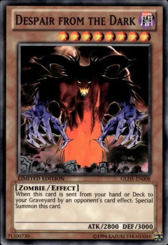 Despair from the Dark - GLD5-EN008 - Common - Limited Edition - YuGiOh