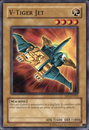 V-Tiger Jet - DP2-EN001 - Common - 1st Edition - YuGiOh