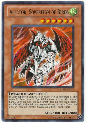 Alector, Sovereign of Birds - TU06-EN011 - Rare - Unlimited Edition - YuGiOh