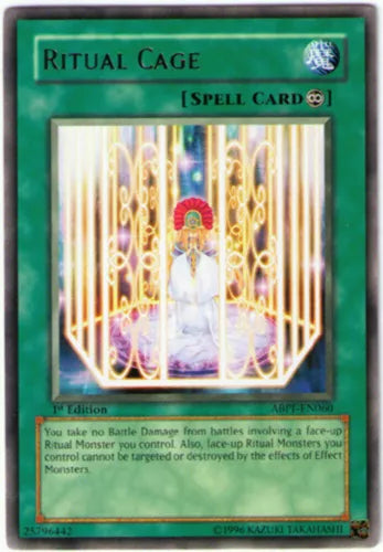 Ritual Cage - ABPF-EN060 - Rare - 1st Edition - YuGiOh