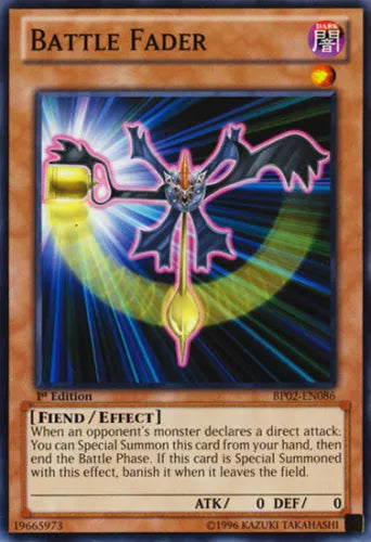 Battle Fader - BP02-EN086 - Common - 1st Edition - YuGiOh