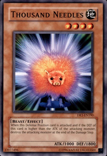 Thousand Needles - DR1-EN190 - Common - Unlimited Edition - YuGiOh