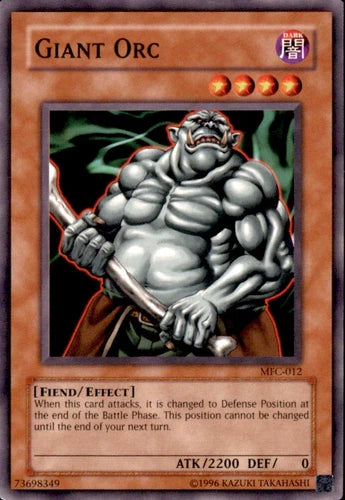 Giant Orc - MFC-012 - Common - Mixed Editions - YuGiOh LP