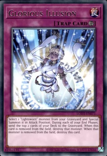 Glorious Illusion - LODT-EN071 - Rare - Mixed Editions - YuGiOh