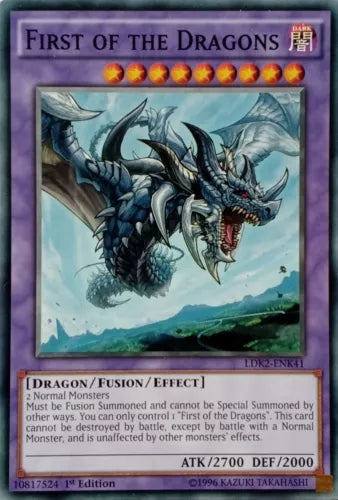 First of the Dragons - LDK2-ENK41 - Common - 1st Edition - YuGiOh