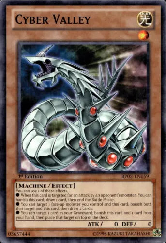Cyber Valley - BP02-EN059 - Rare - 1st Edition - YuGiOh