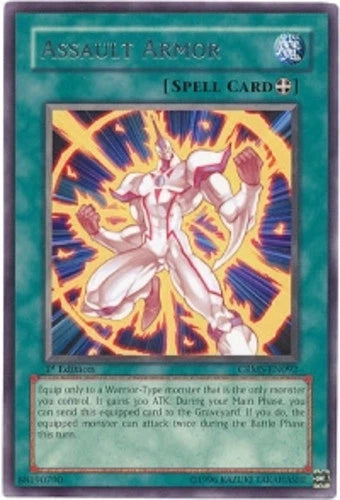 Assault Armor - CRMS-EN092 - Rare - Unlimited Edition - YuGiOh
