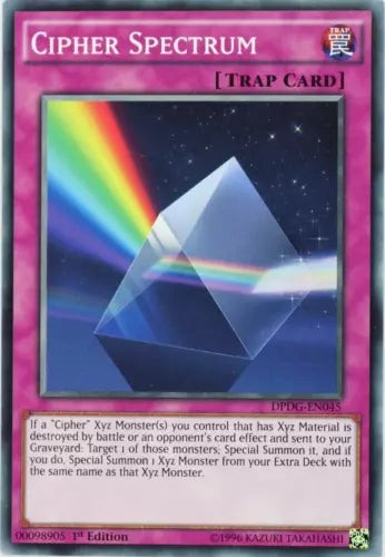 Cipher Spectrum - DPDG-EN045 - Common - 1st Edition - YuGiOh
