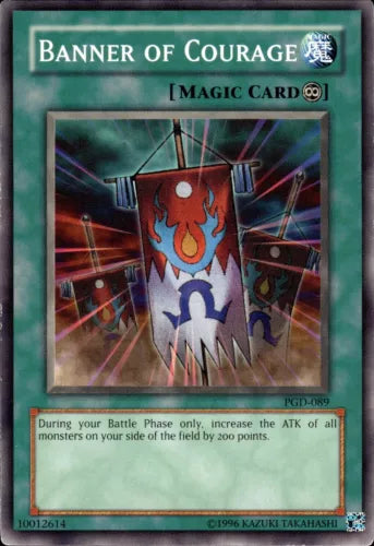 Banner of Courage - PGD-089 - Common - Unlimited Edition - YuGiOh LP
