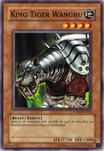 King Tiger Wanghu - CP01-EN014 - Common - Limited Edition - YuGiOh