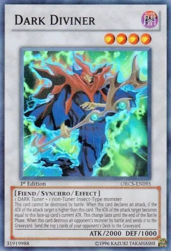 Dark Diviner - ORCS-EN095 - Super Rare - 1st Edition - YuGiOh