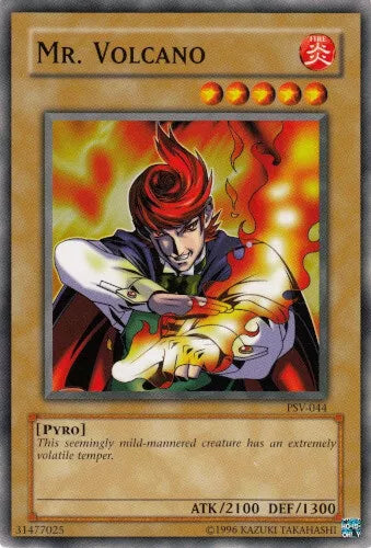 Mr. Volcano - PSV-044 - Common - Unlimited Edition - YuGiOh LP