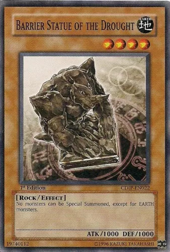 Barrier Statue of the Drought - CDIP-EN022 - Common - 1st Edition - YuGiOh