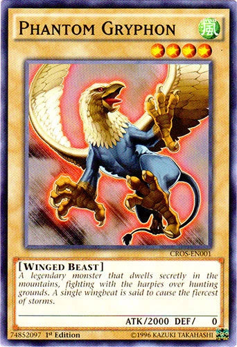 Phantom Gryphon - CROS-EN001 - Common - 1st Edition - YuGiOh