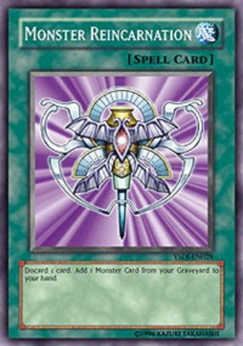 Monster Reincarnation - YSDJ-EN028 - Common - Mixed Editions - YuGiOh LP