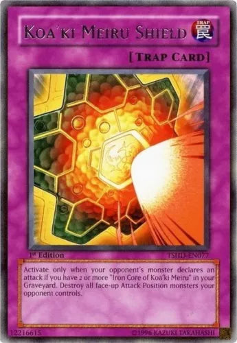 Koa'ki Meiru Shield - TSHD-EN077 - Rare - 1st Edition - YuGiOh