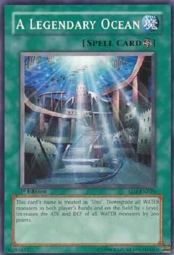 A Legendary Ocean - SD4-EN020 - Common - 1st Edition - YuGiOh