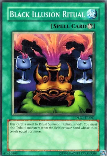Black Illusion Ritual - DLG1-EN061 - Common - Unlimited Edition - YuGiOh