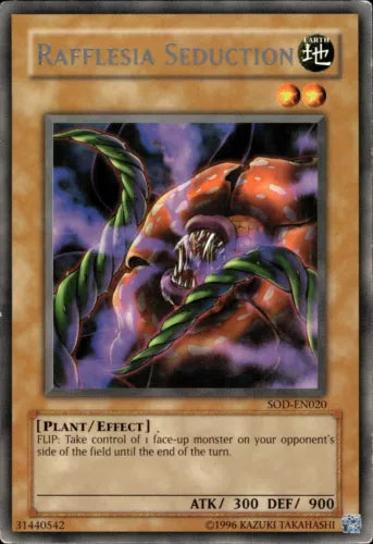 Rafflesia Seduction - SOD-EN020 - Rare - 1st Edition - YuGiOh