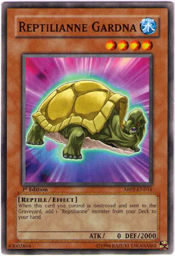 Reptilianne Gardna - ABPF-EN016 - Common - 1st Edition - YuGiOh