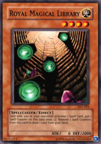 Royal Magical Library - SYE-023 - Common - Unlimited Edition - YuGiOh LP