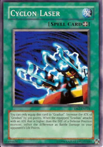 Cyclon Laser - DB2-EN028 - Common - Unlimited Edition - YuGiOh