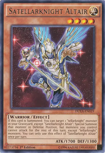 Satellarknight Altair - DUEA-EN019 - Rare - Mixed Editions - YuGiOh