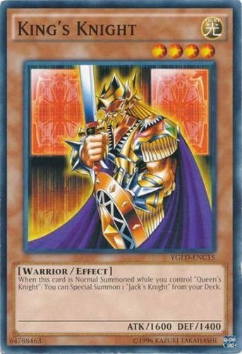 King's Knight - YGLD-ENC15 - Common - 1st Edition - YuGiOh