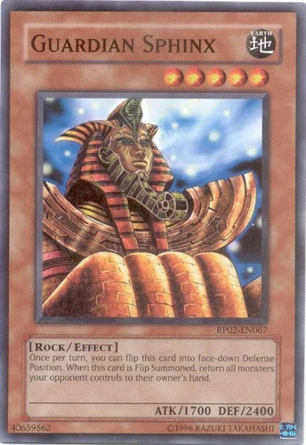 Guardian Sphinx - RP02-EN067 - Common - Unlimited Edition - YuGiOh