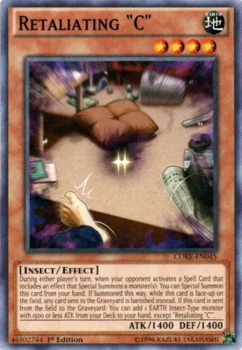 Retaliating "C" - MP16-EN076 - Common - 1st Edition - YuGiOh