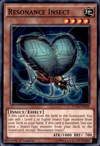 Resonance Insect - DUEA-EN039 - Common - 1st Edition - YuGiOh