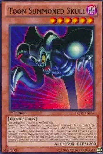 Toon Summoned Skull - LCJW-EN237 - Rare - 1st Edition - YuGiOh