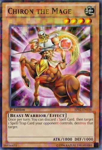 Chiron the Mage - BP02-EN034 - Mosaic Rare - 1st Edition - YuGiOh