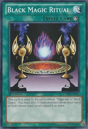 Black Magic Ritual - LCYW-EN078 - Common - Mixed Editions - YuGiOh